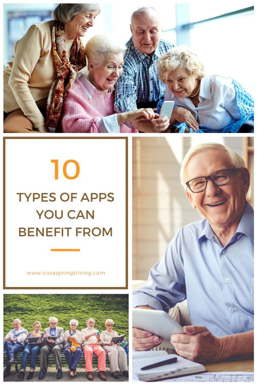 Technology for Seniors: 10 Types of Apps You Can Benefit From